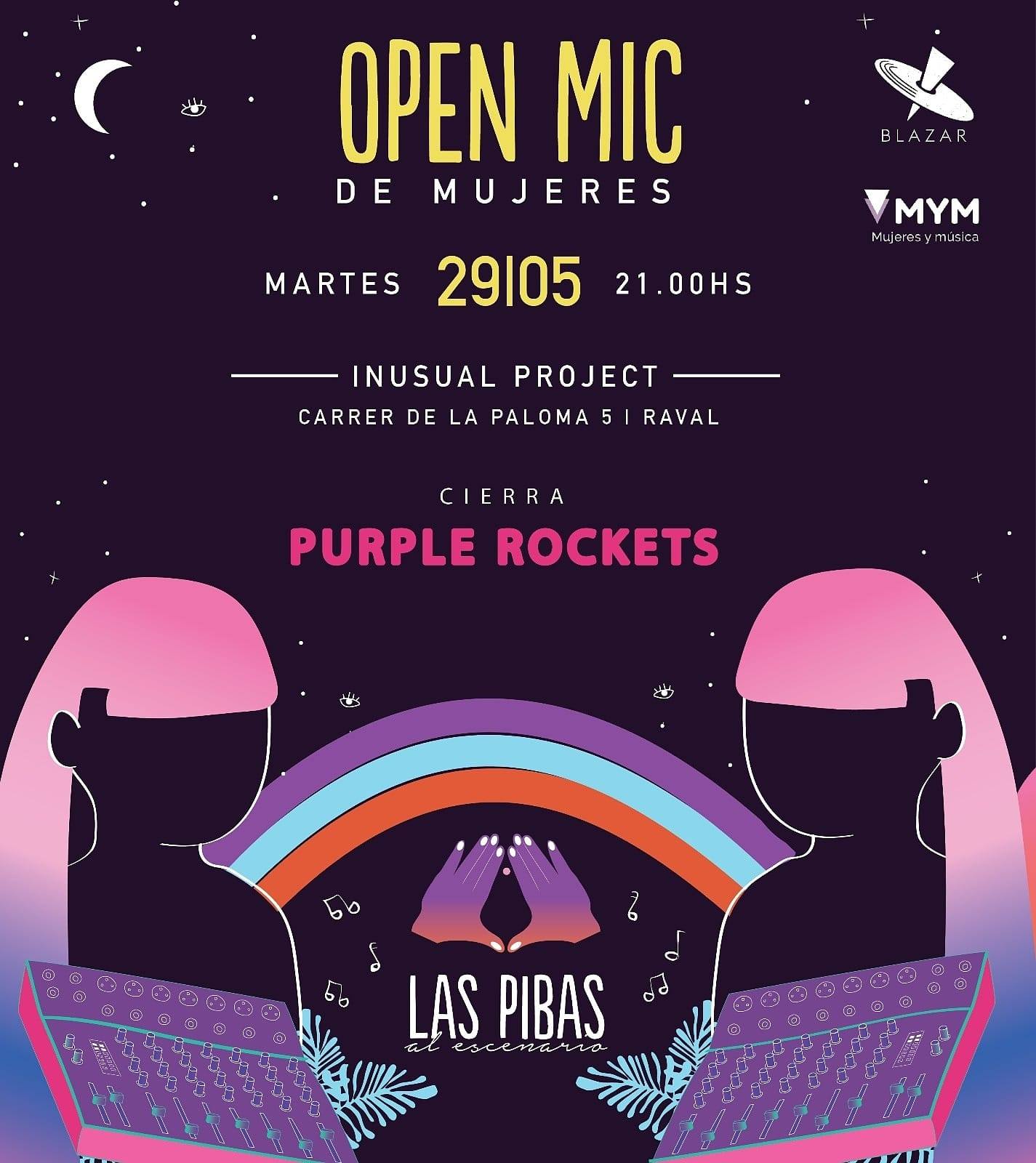 Open-MIc-Mujeres-Barcelona